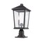 Z-Lite Beacon 2 Light Outdoor Pier Mounted Fixture, Oil Rubbed Bronze & Clear Beveled 568PHBR-533PM-ORB - alternate 3